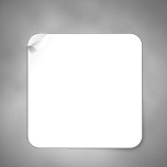 Vierkante Stickers - Learn More